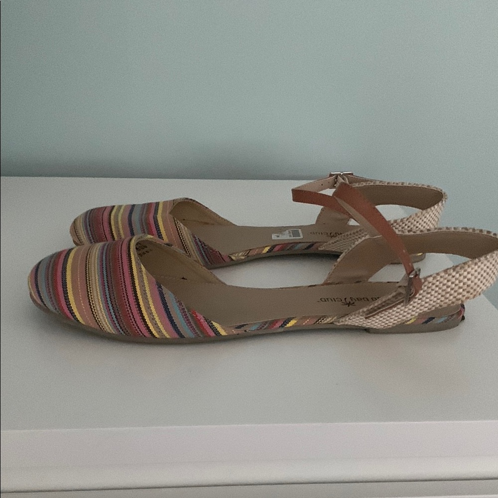 Multicolor Striped Women's Shoes